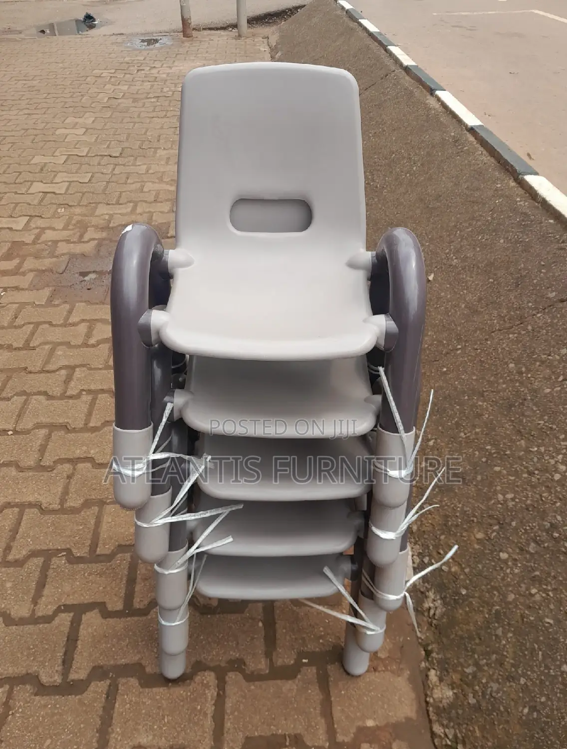 Gray Baby Chair Plastic