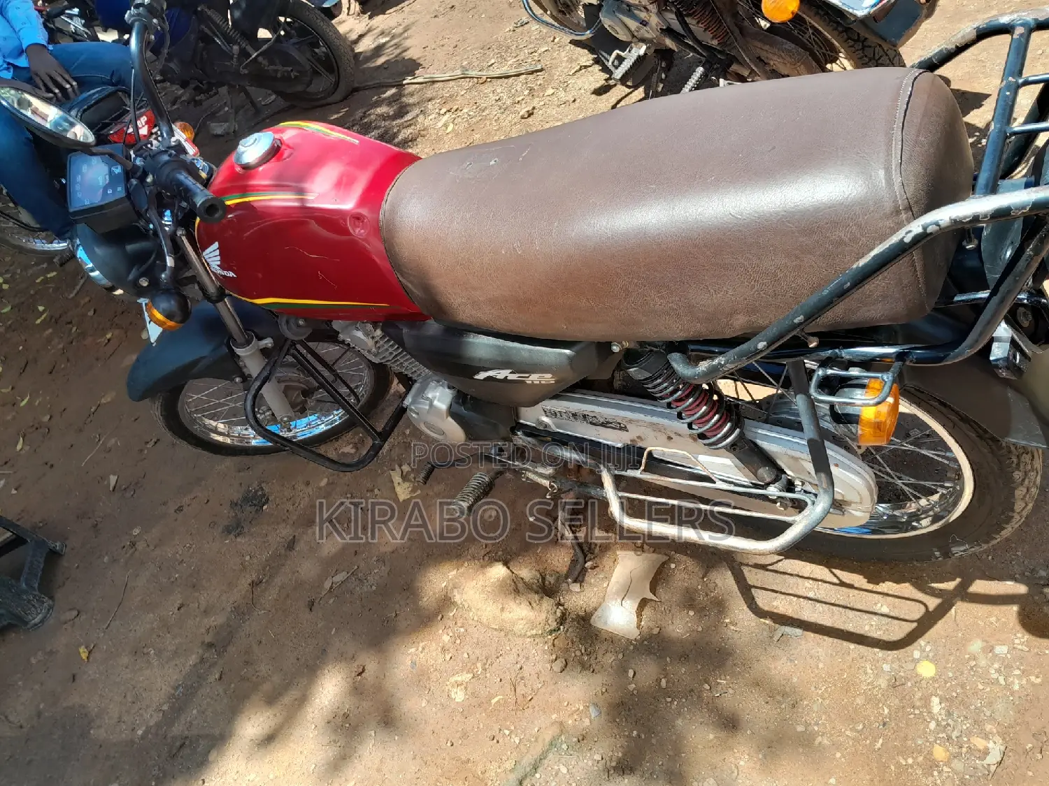 New Honda CG110 2024 Red
