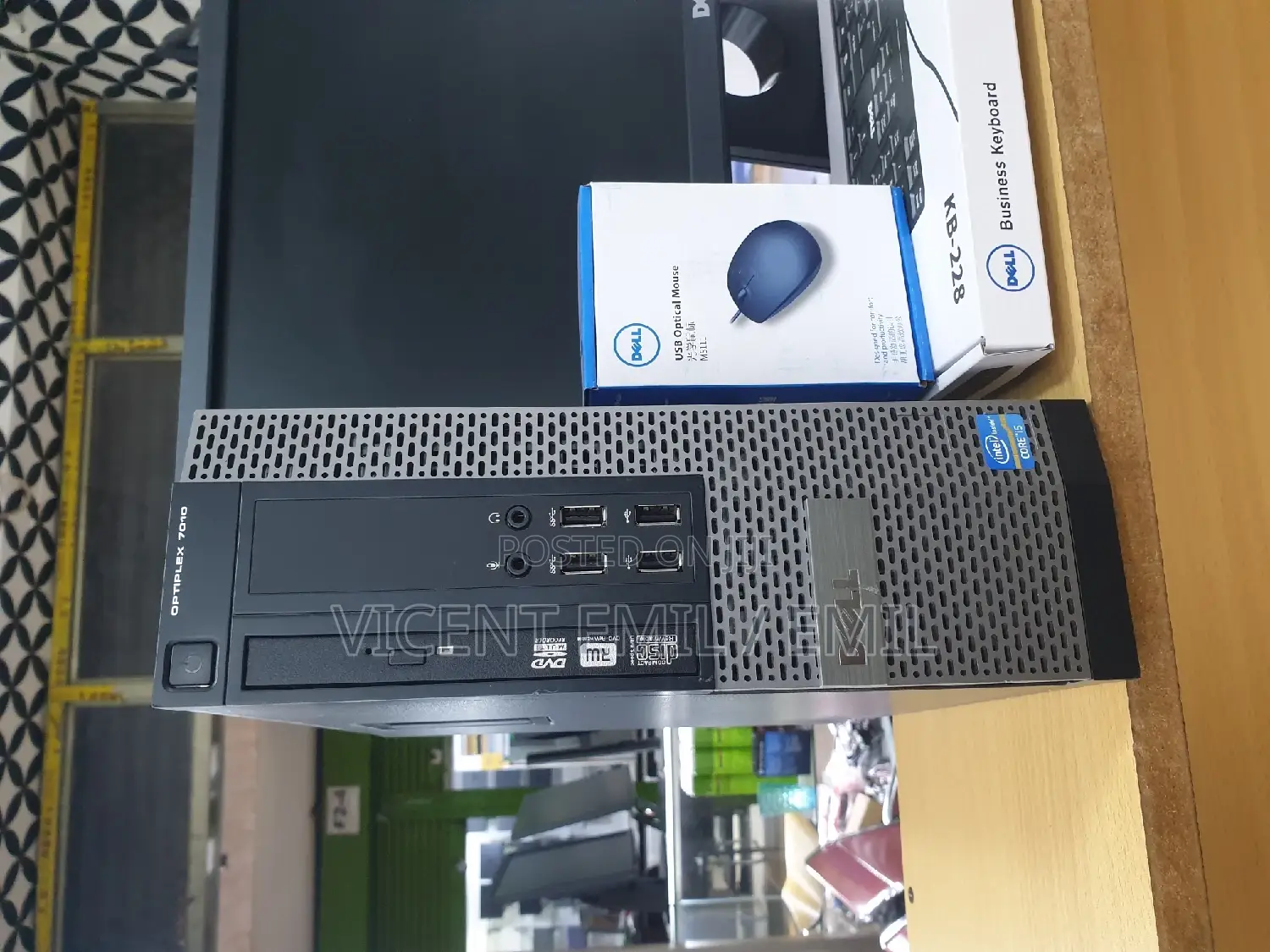 Desktop Computer Dell 4GB Intel Core I5 HDD 500GB