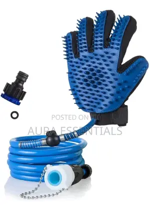 Dog Shower Sprayer Pet Bathing Massage Glove