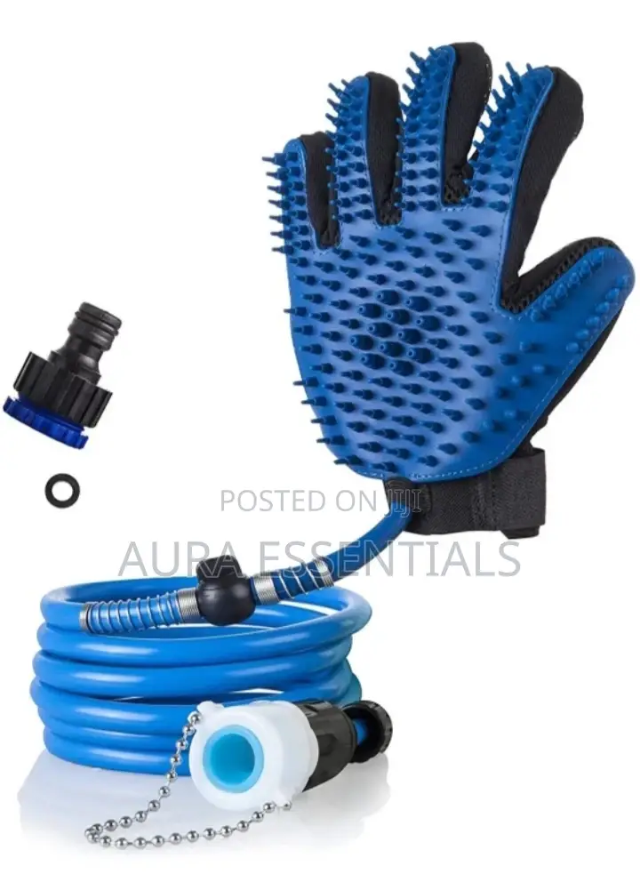 Dog Shower Sprayer Pet Bathing Massage Glove