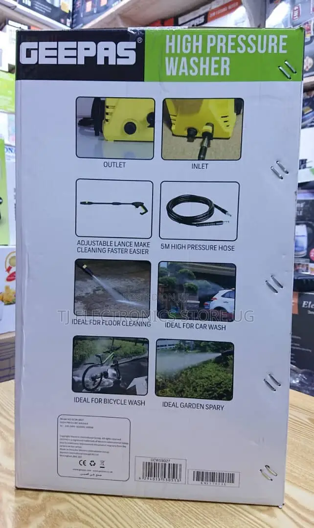 New *Geepas* High Pressure Car Washer