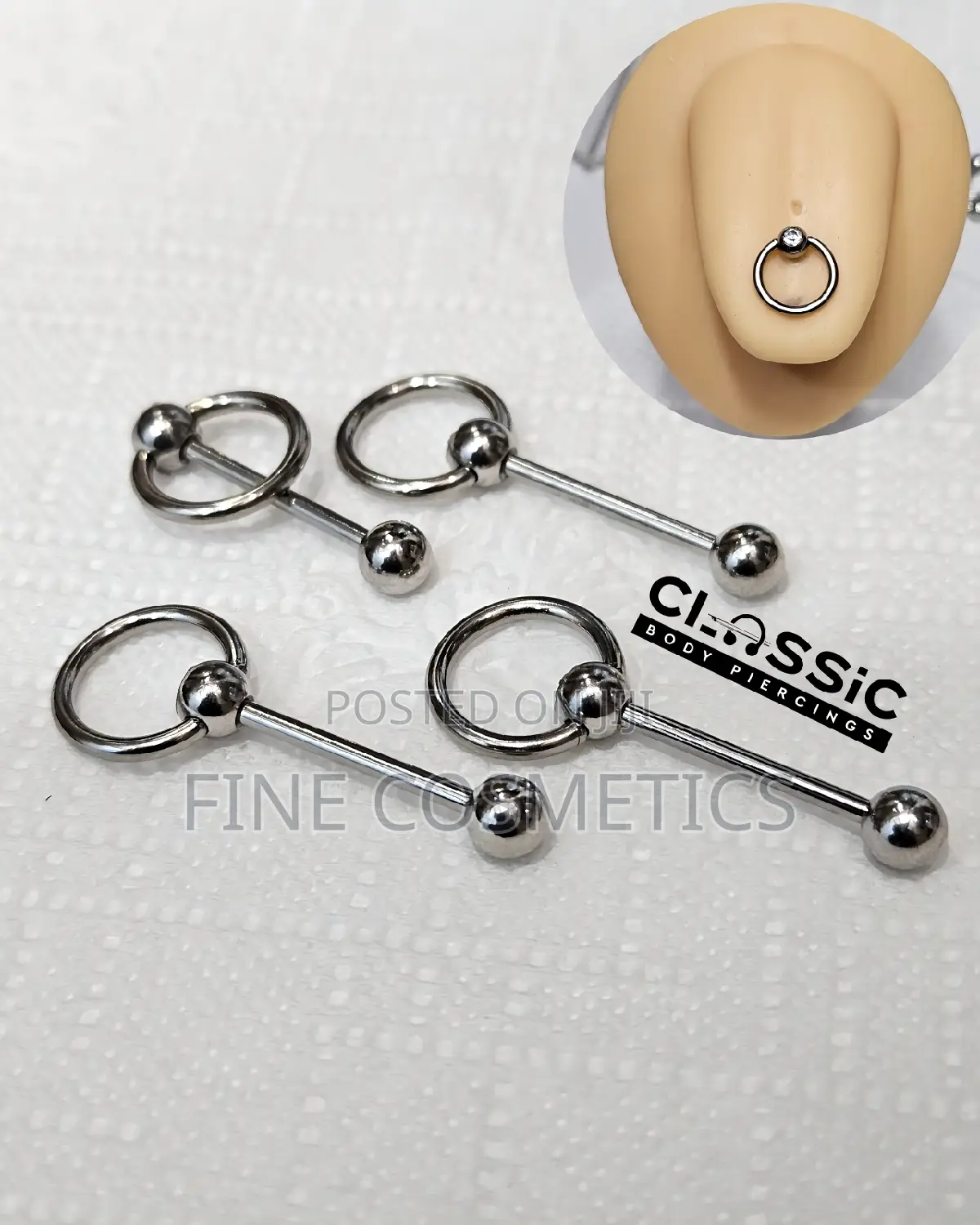 Steel Tongue Barbell Ball Ring Slave Tongue Piercing Jewelry