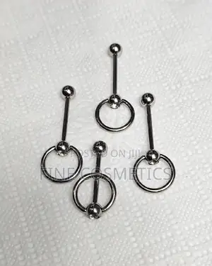 Steel Tongue Barbell Ball Ring Slave Tongue Piercing Jewelry