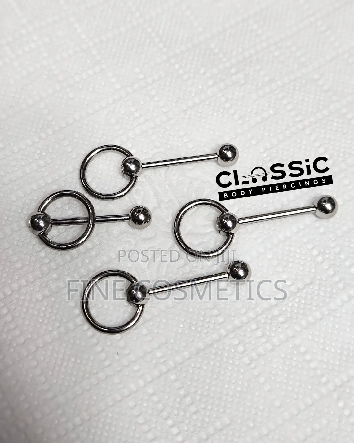Steel Tongue Barbell Ball Ring Slave Tongue Piercing Jewelry