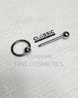 Steel Tongue Barbell Ball Ring Slave Tongue Piercing Jewelry