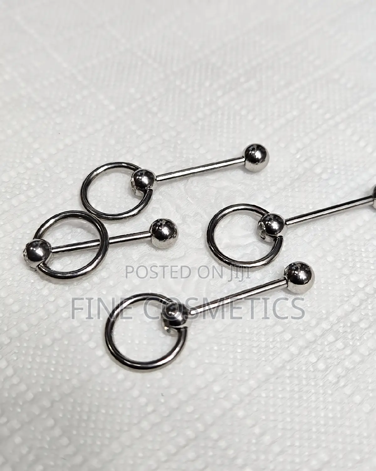 Steel Tongue Barbell Ball Ring Slave Tongue Piercing Jewelry