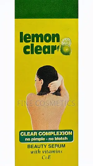 Lemon Clear Brightening Serum for Dark Spots and Pimples