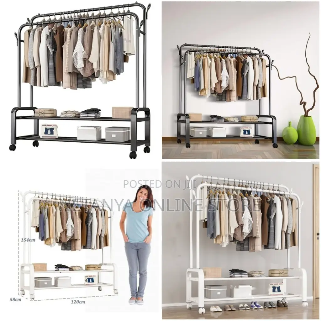 Multipurpose Heavy Duty Clothes Rack