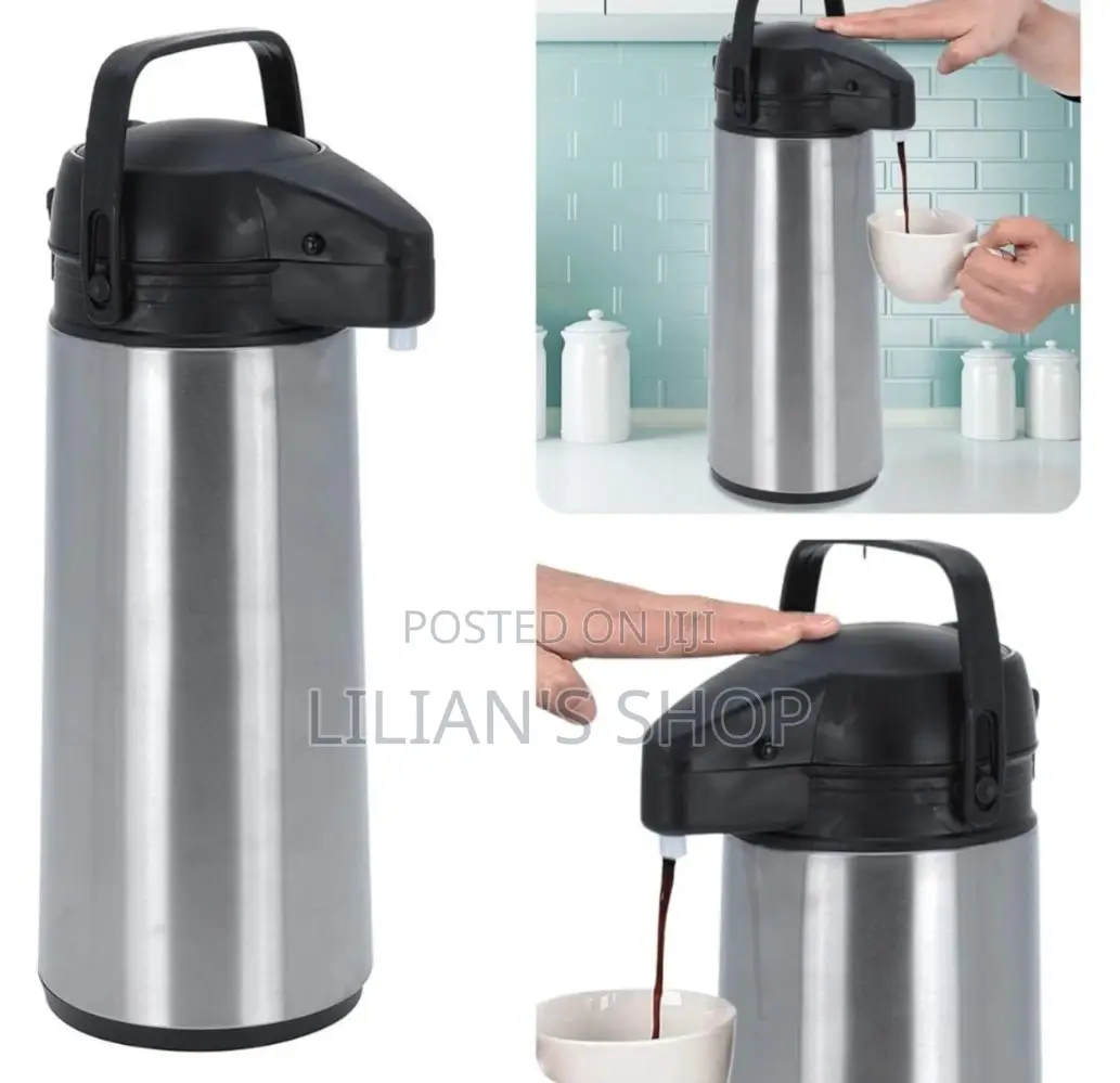 Stainless Steel Coffee or Tea 4litres Airport Vaccum Flask