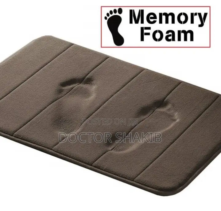 Absorbent Memory Foam Soft Non-Slip Bath Mat