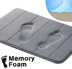 Absorbent Memory Foam Soft Non-Slip Bath Mat