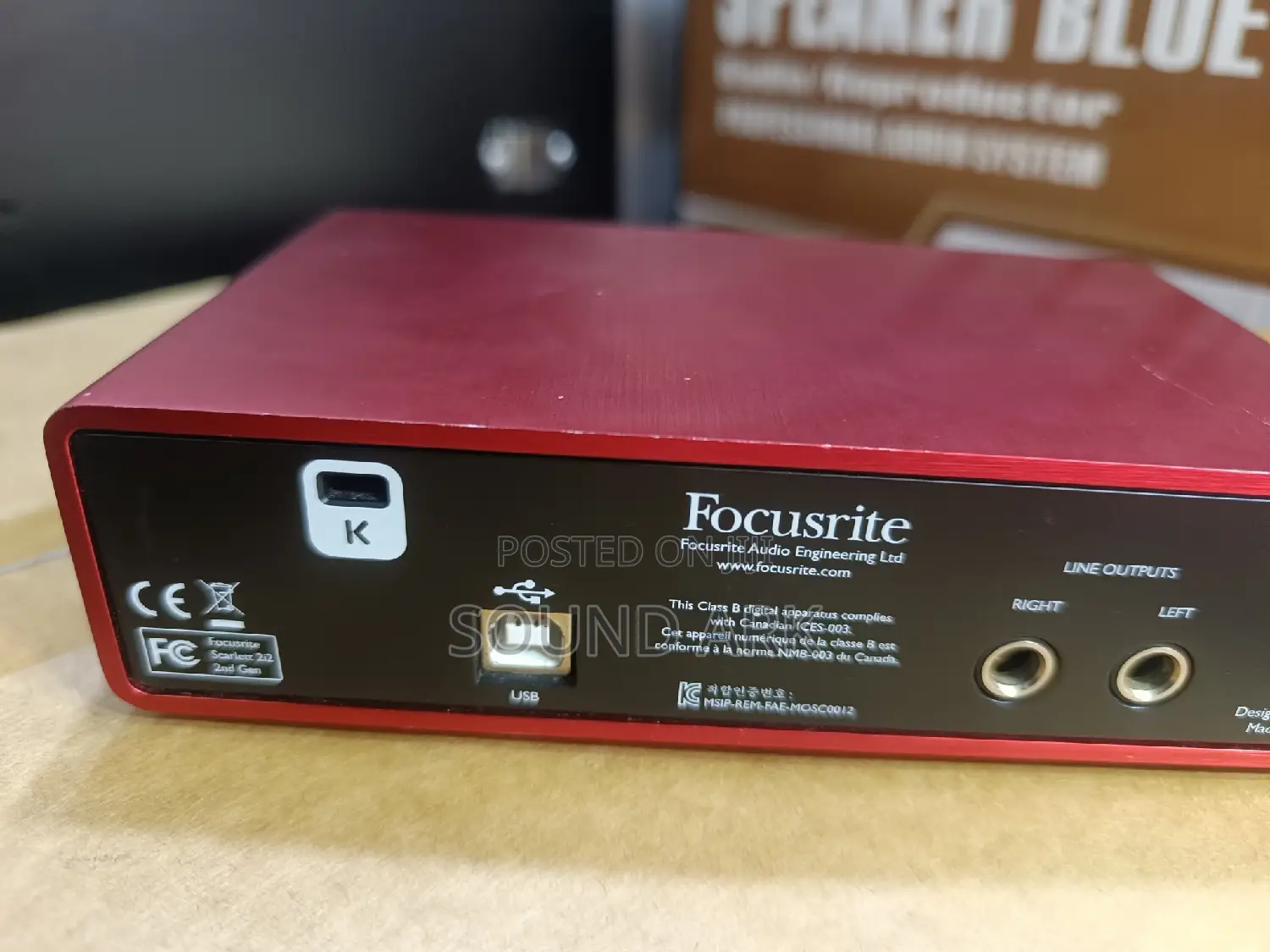 Forcusrite 2nd Generation Scarlett 2i 2