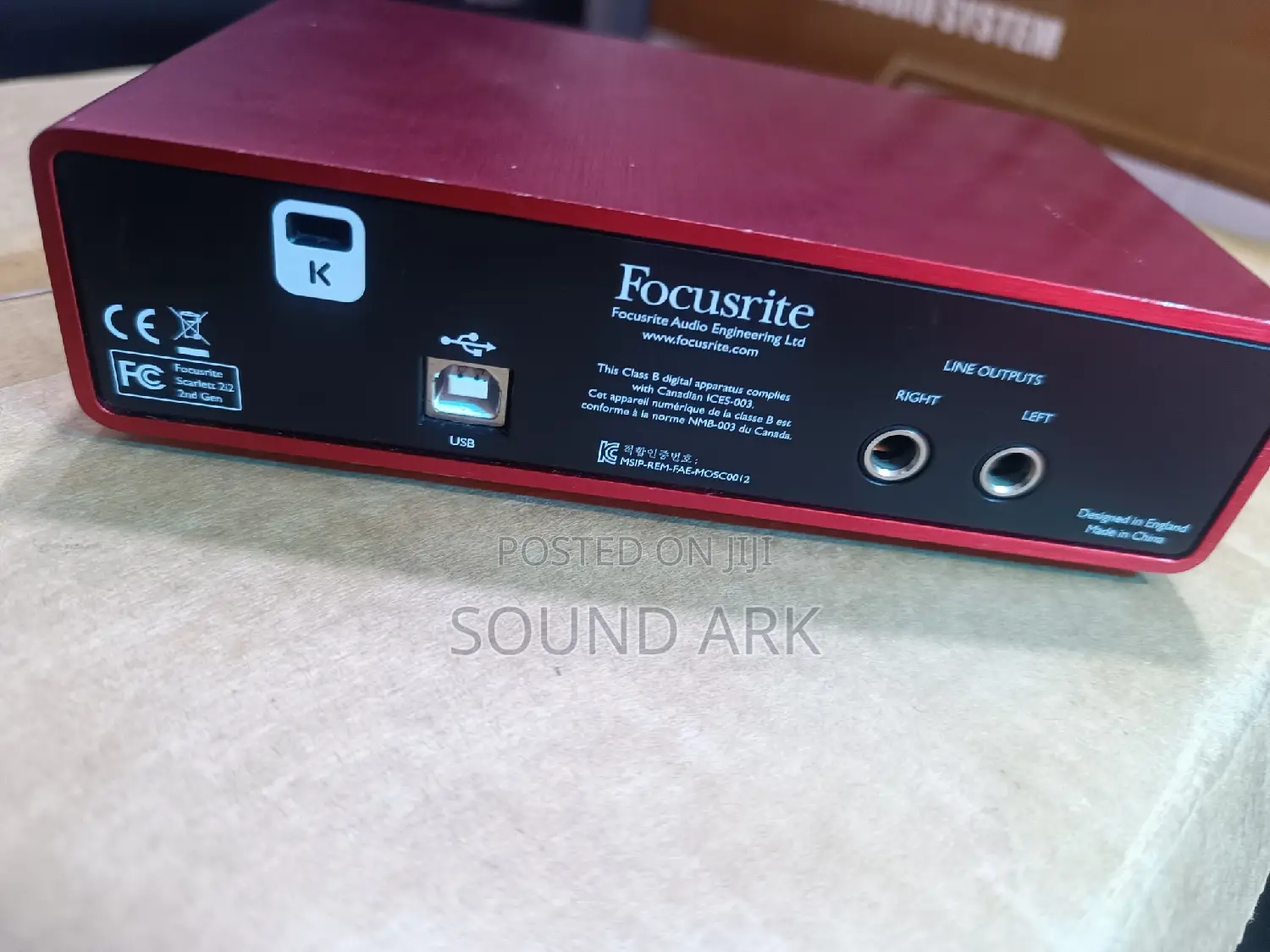 Forcusrite 2nd Generation Scarlett 2i 2
