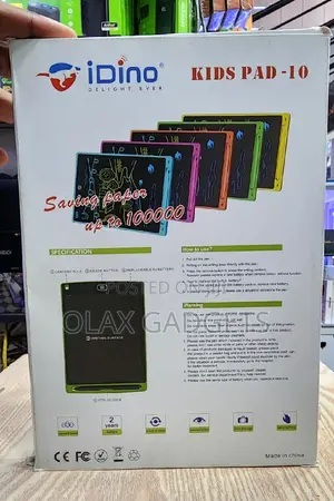 Idino Writing Pad 10 Inches (Available in All Colors)