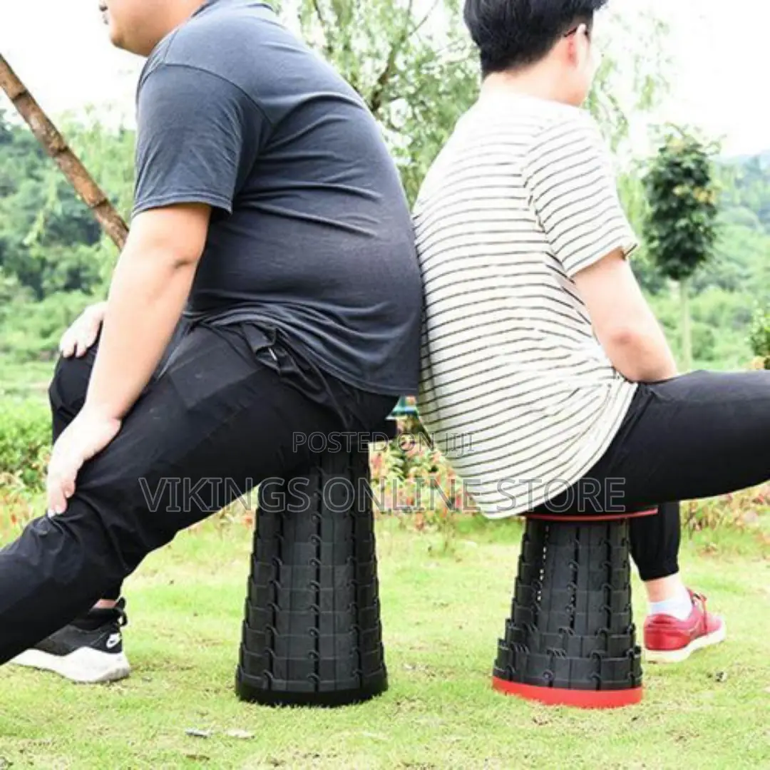 Portable Chair Folding T Camping Stool Outdoor Picnic BBQ