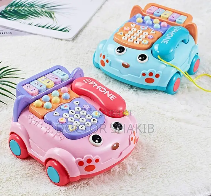 New Design Children's Simulation Baby Phone and Piano Car