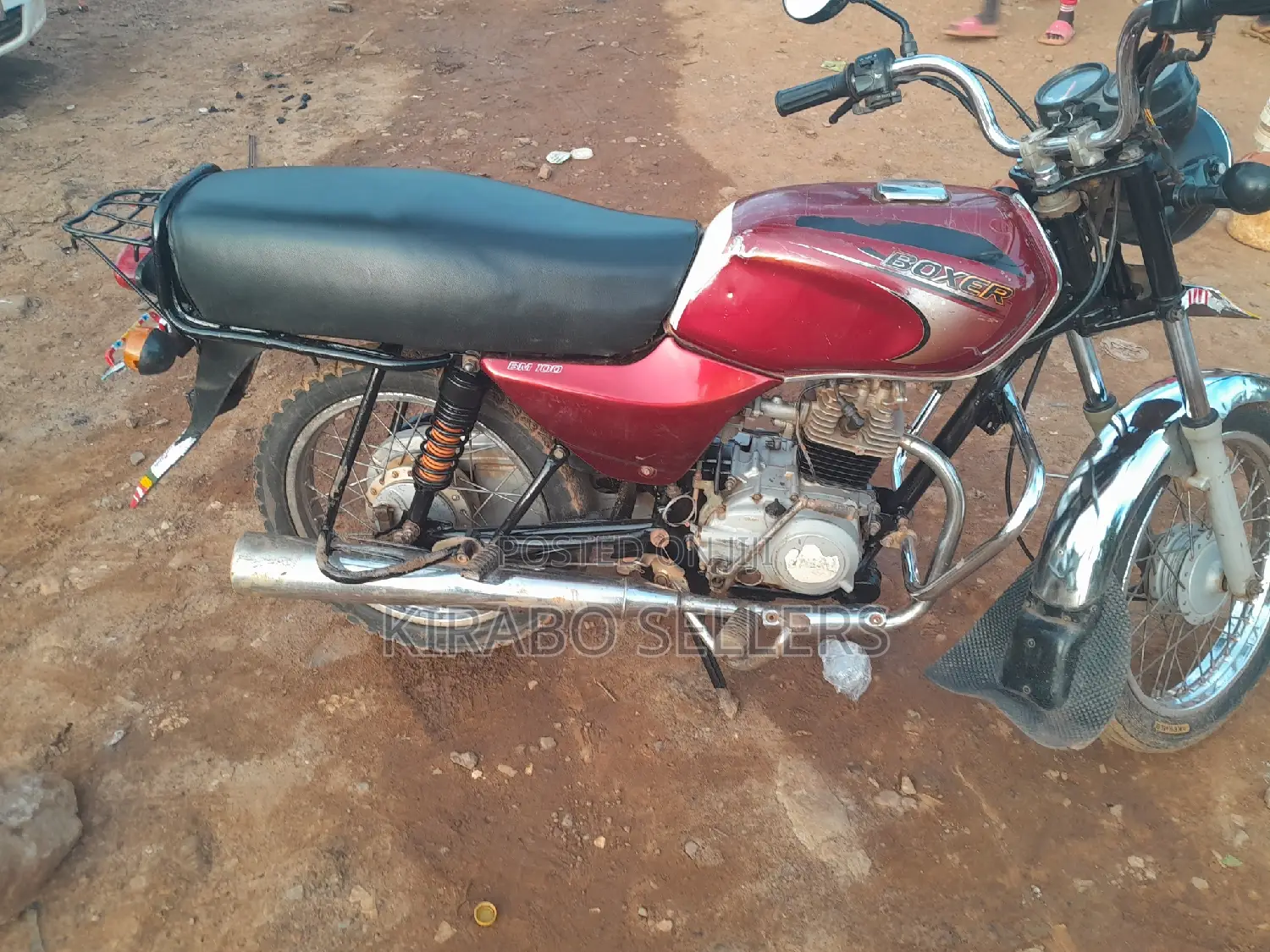 Bajaj Boxer 100 2020 Red