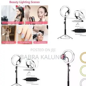 Photo - Full Set 26cm Dimmable Led Studio Camera Ring Light