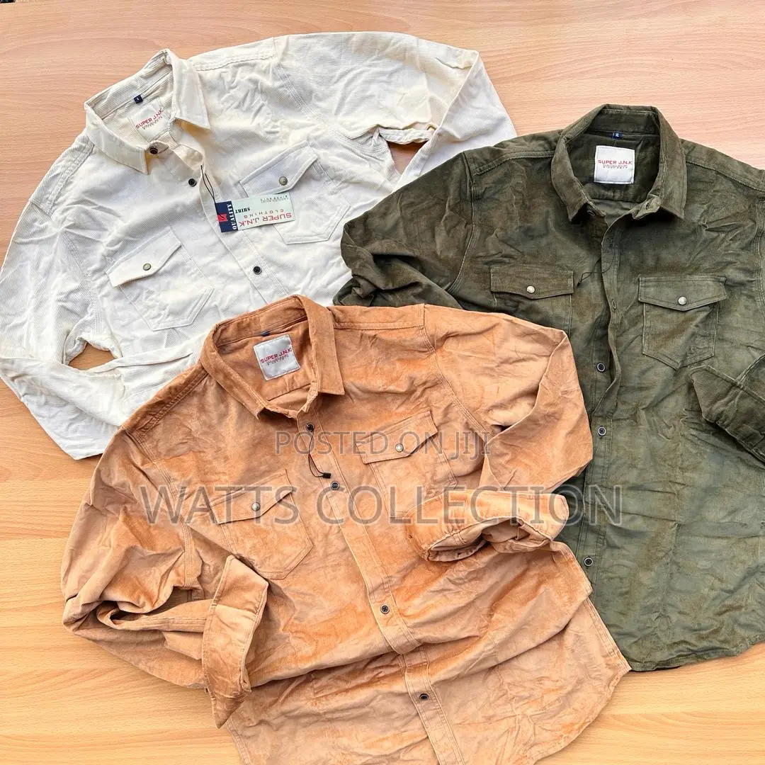 Long Sleeved Corduroy Shirts