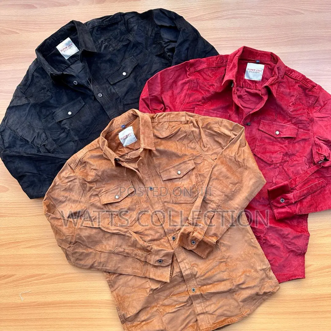 Long Sleeved Corduroy Shirts