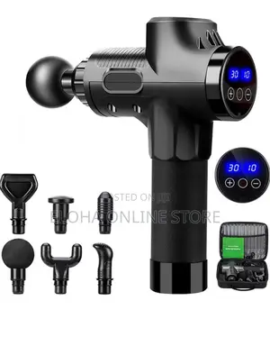 Rechargeable massage Gun with Portable Bag for Fitness