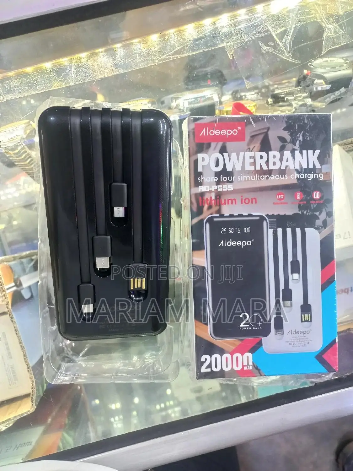 Power Bank 20,000 Mah Aldeepo