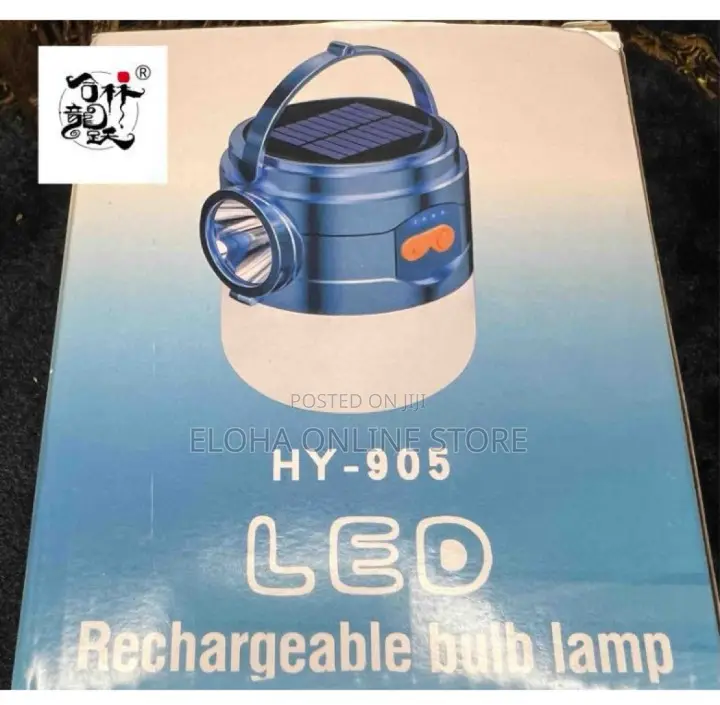 New LED Rechargeable Bulb Lamp