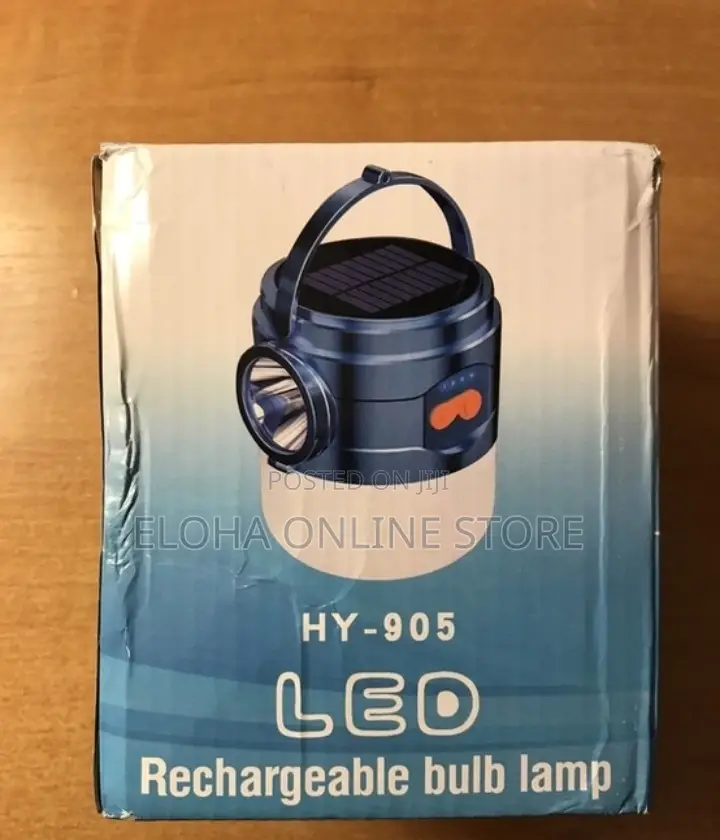 New LED Rechargeable Bulb Lamp