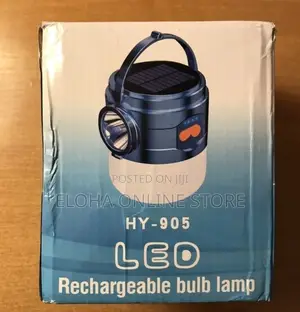 New LED Rechargeable Bulb Lamp