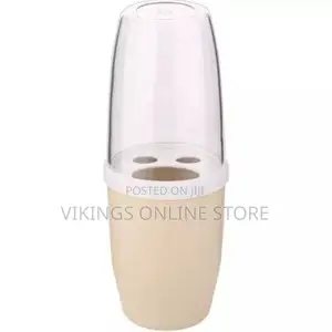 Portable Toothpaste Toothbrush Holder Bathroom Organizer,