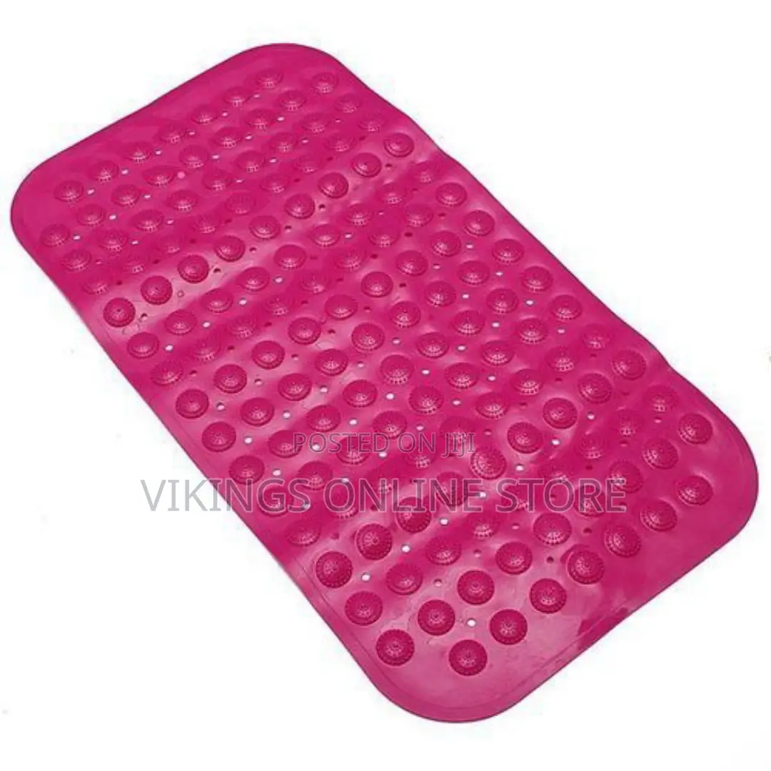 Multicolor Non Slip Toilet Shower Rubber Bath Mat