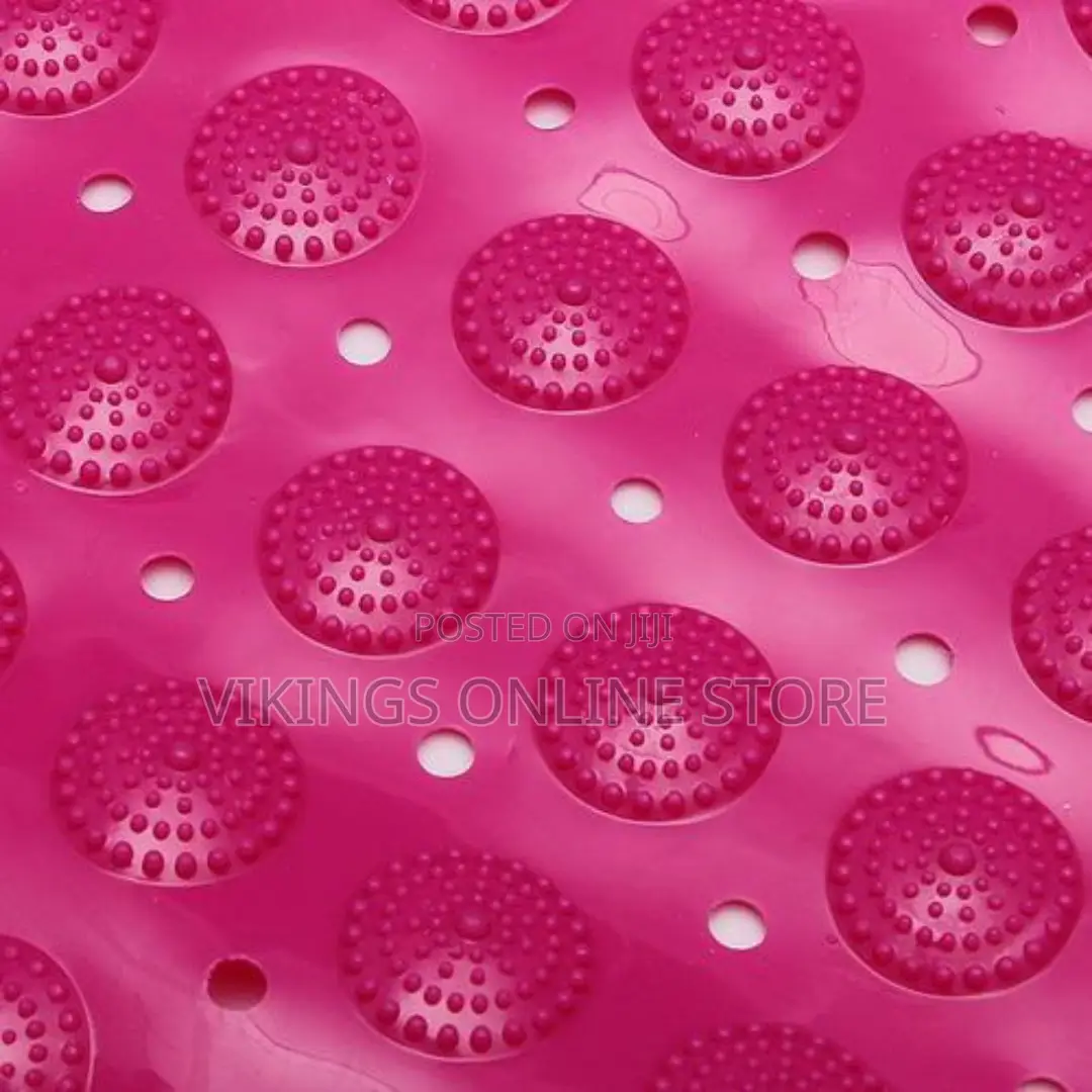 Multicolor Non Slip Toilet Shower Rubber Bath Mat