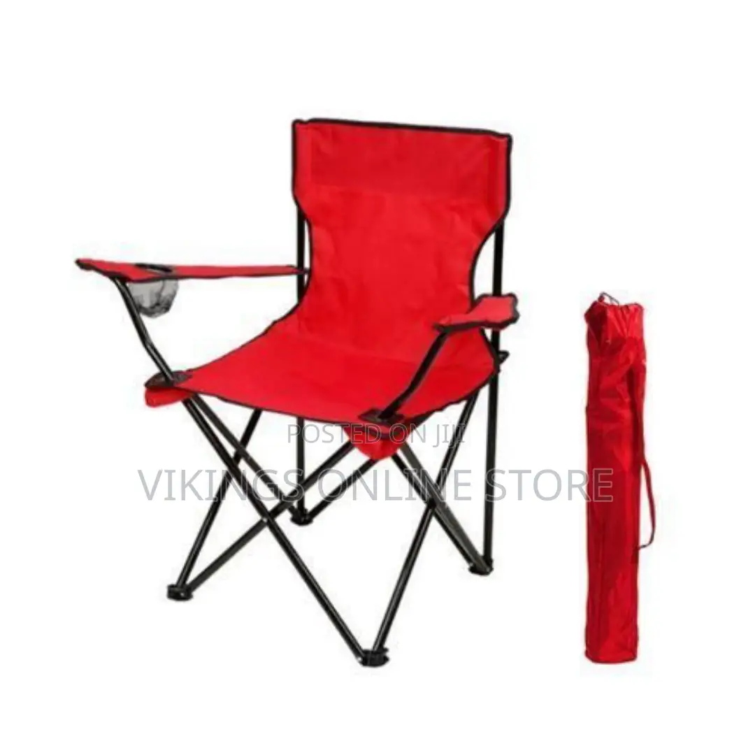 Outdoor Folding Lounge Chair Beach Chair - Blue, Red, Green