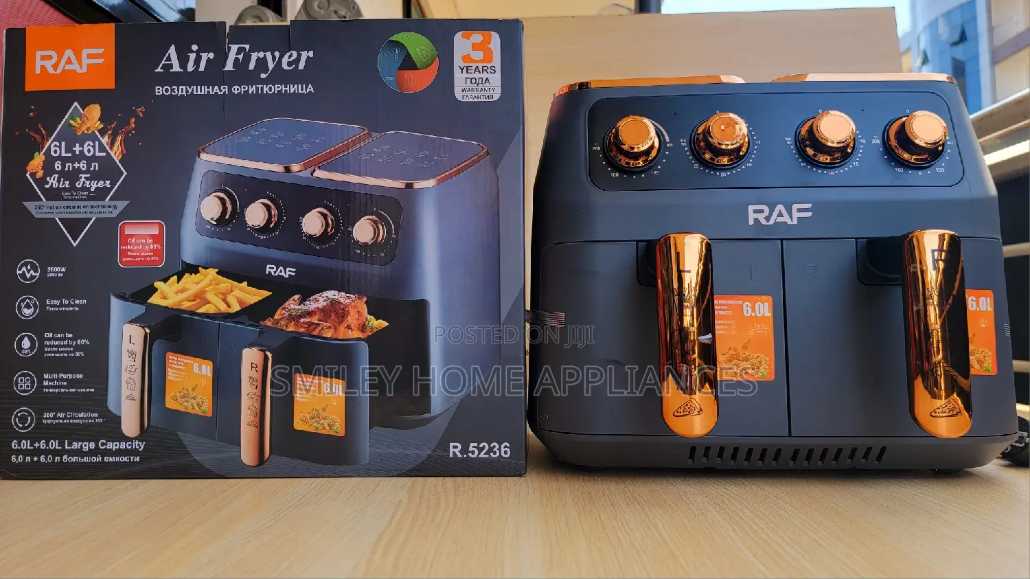 Brand New Raf Dual Airfyer 12ltrs