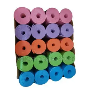 Extra Thick 8MM Non-Slip Moisture Resist Exercise Mat- Blue