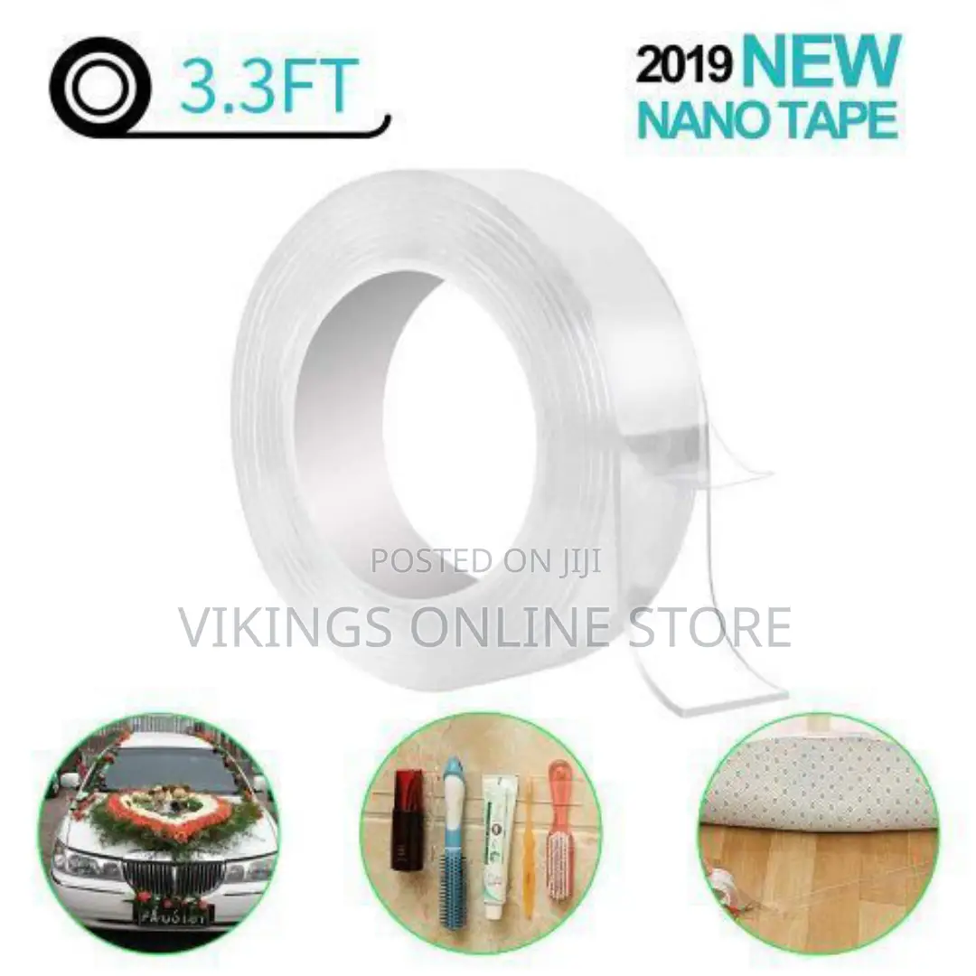 3.3ft Nano Tape Roll Double Sided Adhesive 1m*30mm*1mm