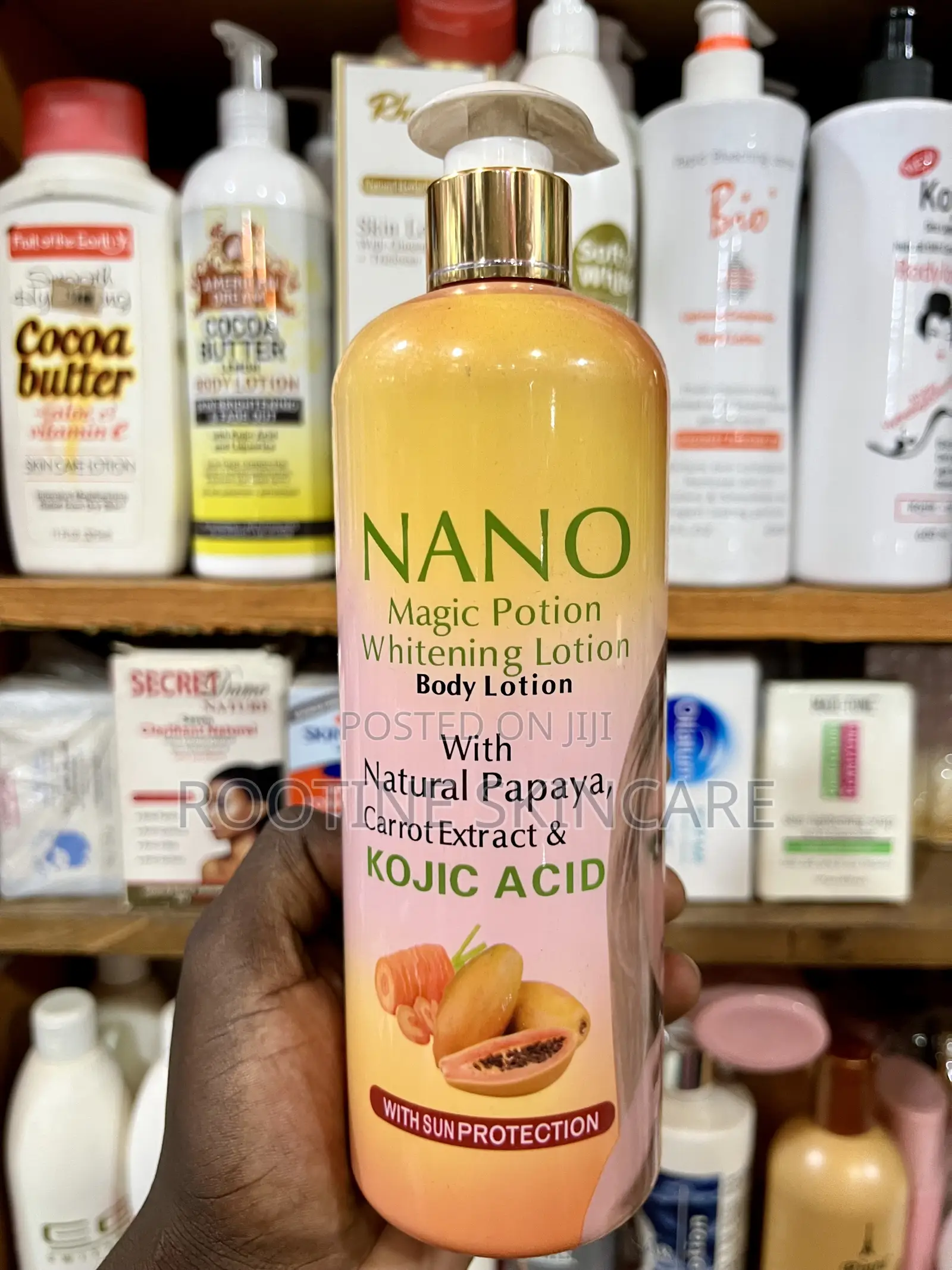 Nano Magic Portion Whitening Body Lotion ( Papaya, Carrot)