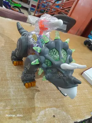 Dinosaur Gear Triceratops(Baby Musical Robot)With Lights