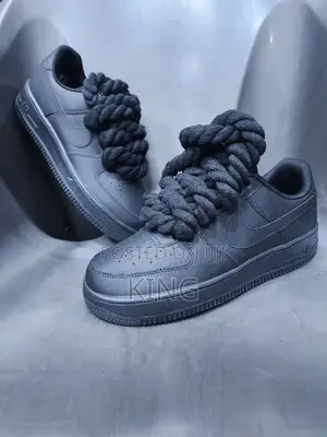 Airforce 1 Rope Lace Black