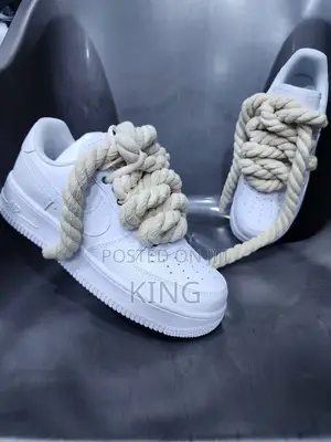Airforce 1 Rope Lace Black