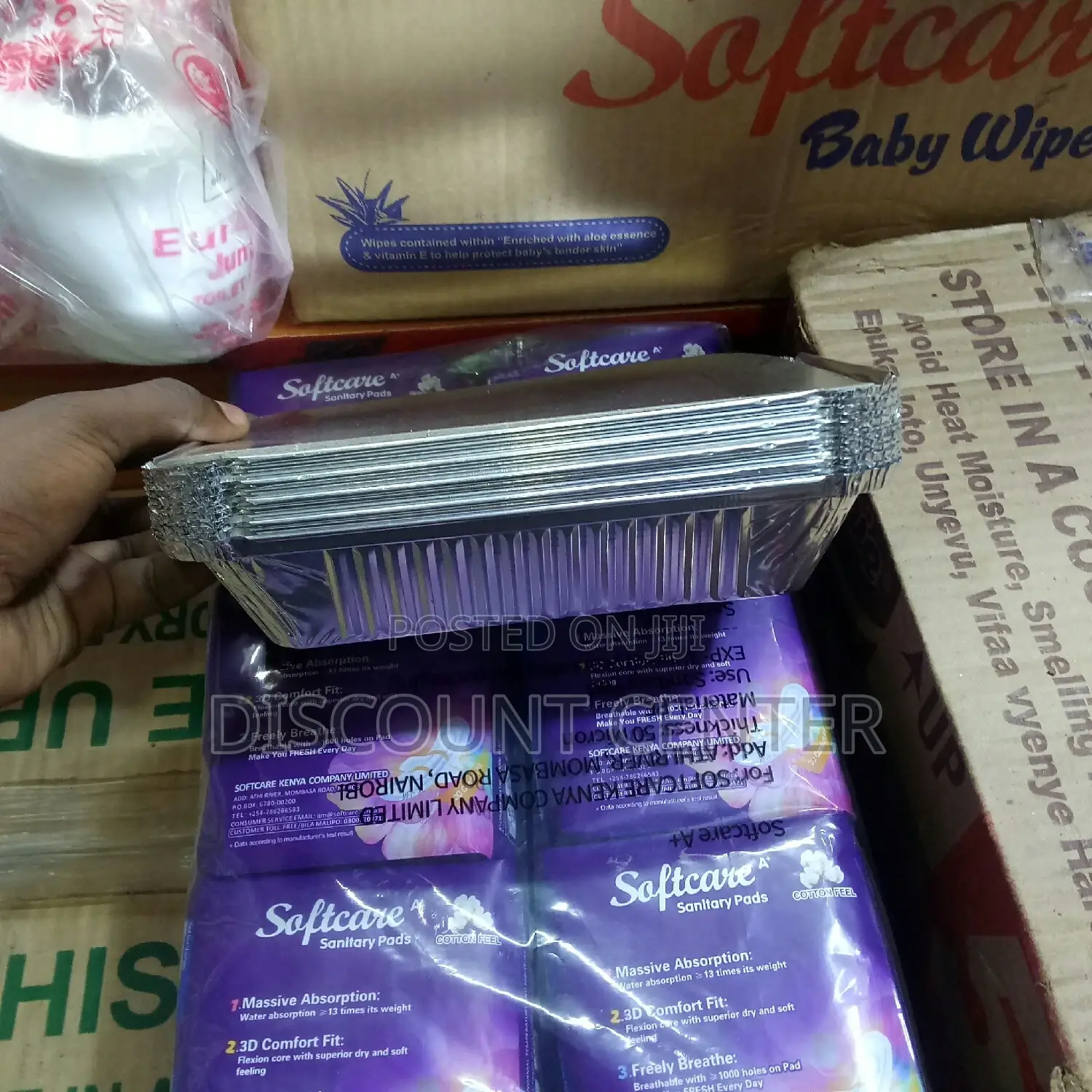 Silver Plates Medium (Box) 1000 Pieces