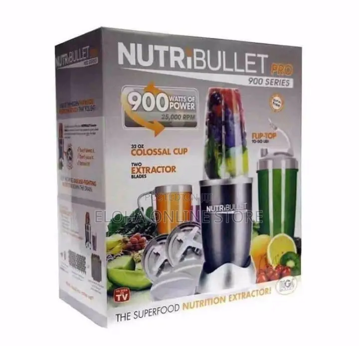 900W Nutribullet Food/Fruit Extractor/Blender Mixer