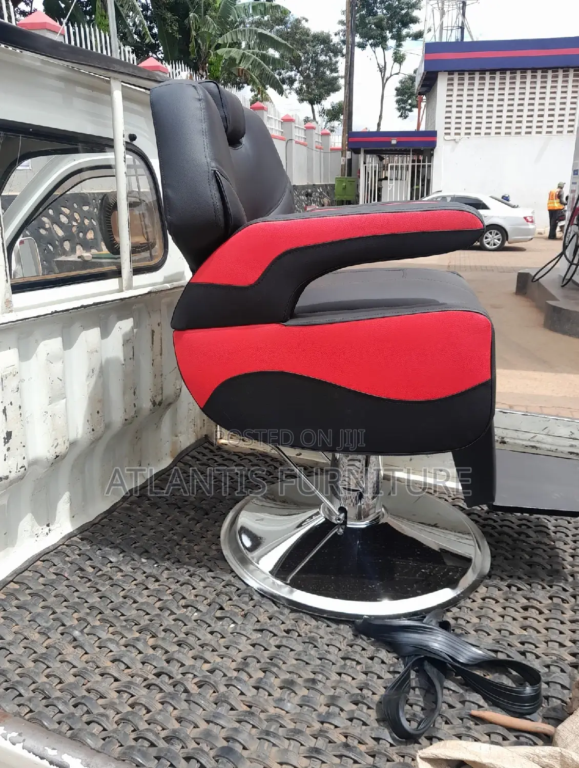Red and Black Saloon Chairs