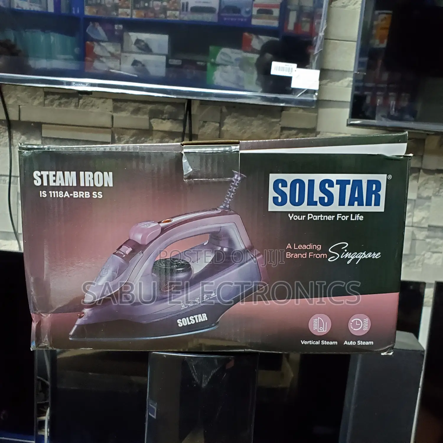 Steam Iron- Solstar Brand - Your Partener for Life