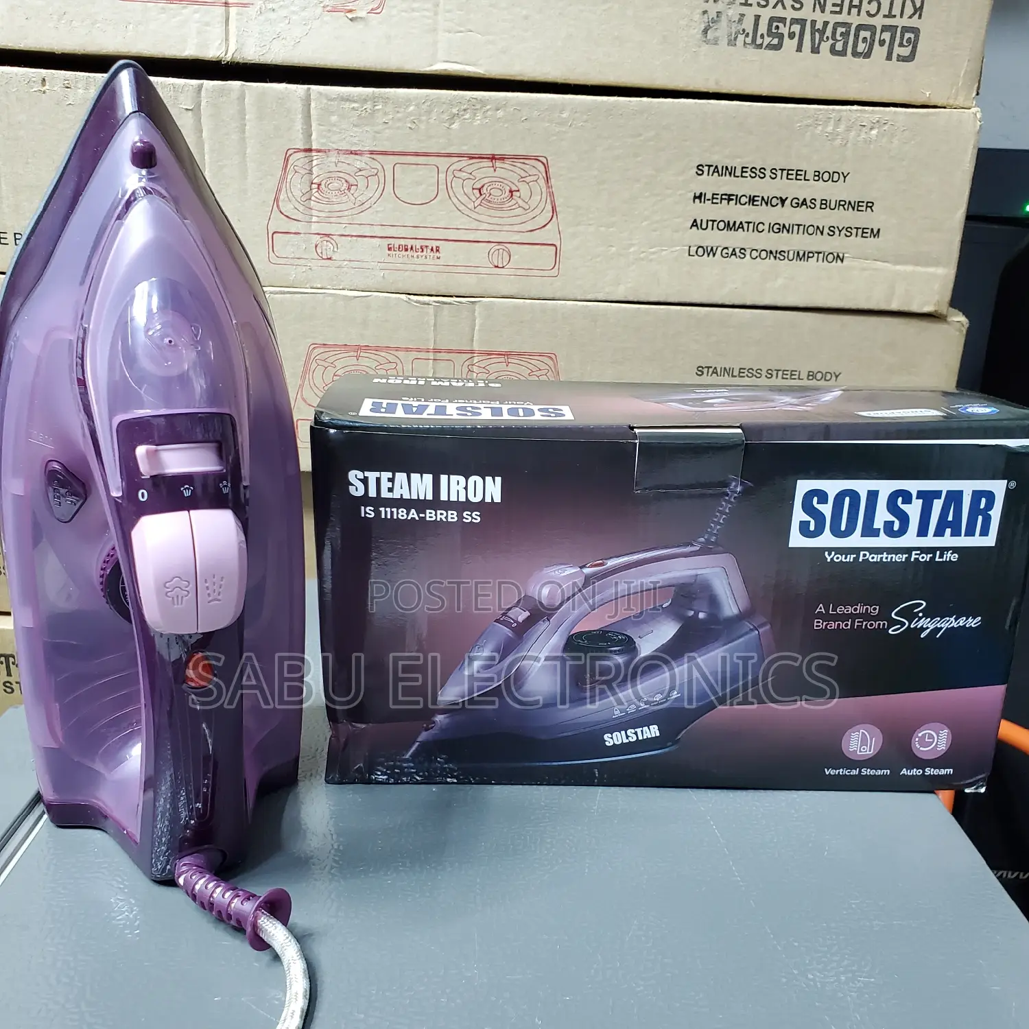 Steam Iron- Solstar Brand - Your Partener for Life