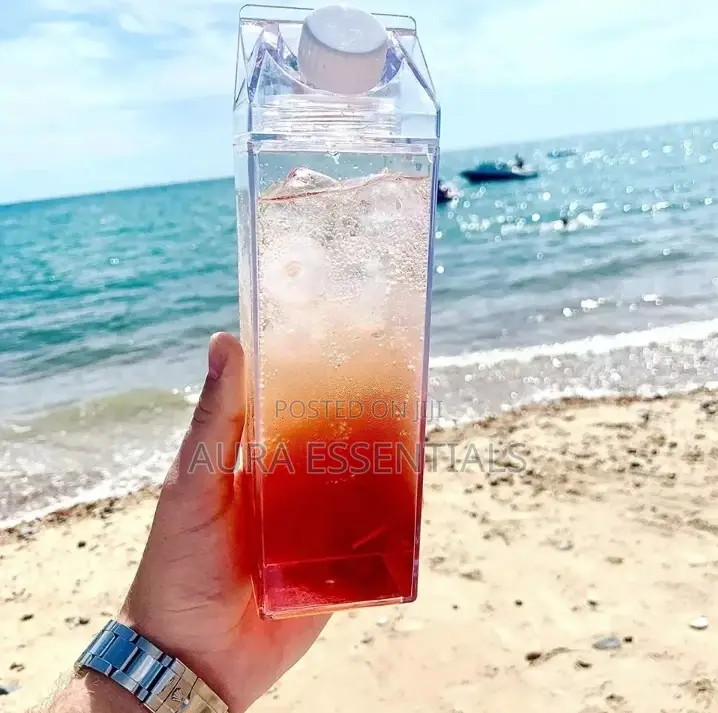 Portable Clear Plastic Disposable Water Bottle