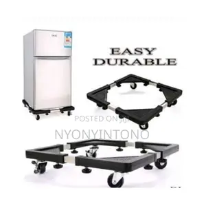 Strong and Easy to Use Fridge and Washing Machine Stand.