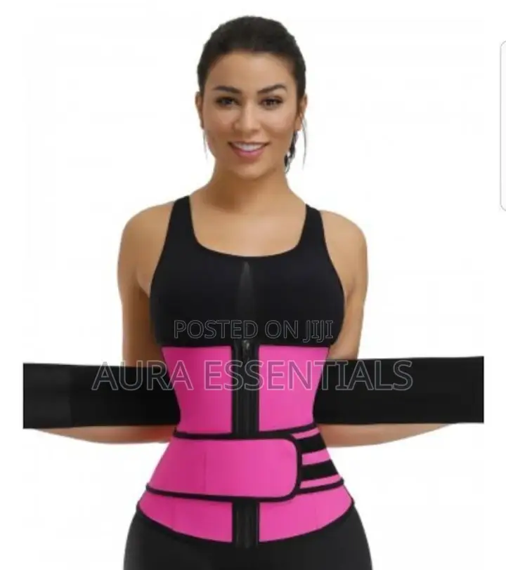 Latex Double Belts Waist Trainer