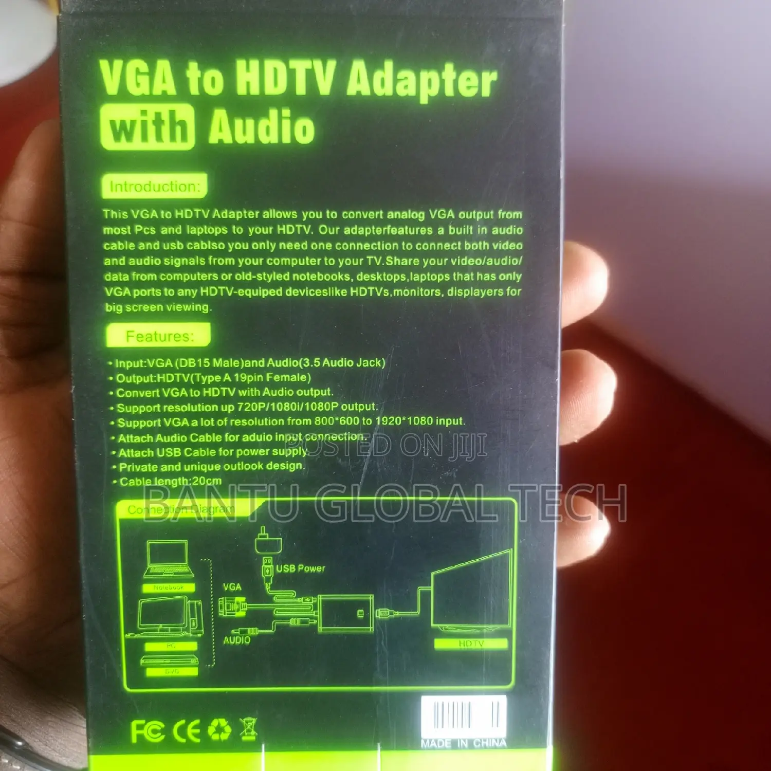 VGA to Hdmi Converter With Audio